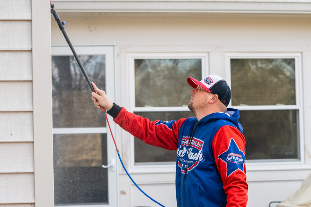soft washing service Lebanon, OH